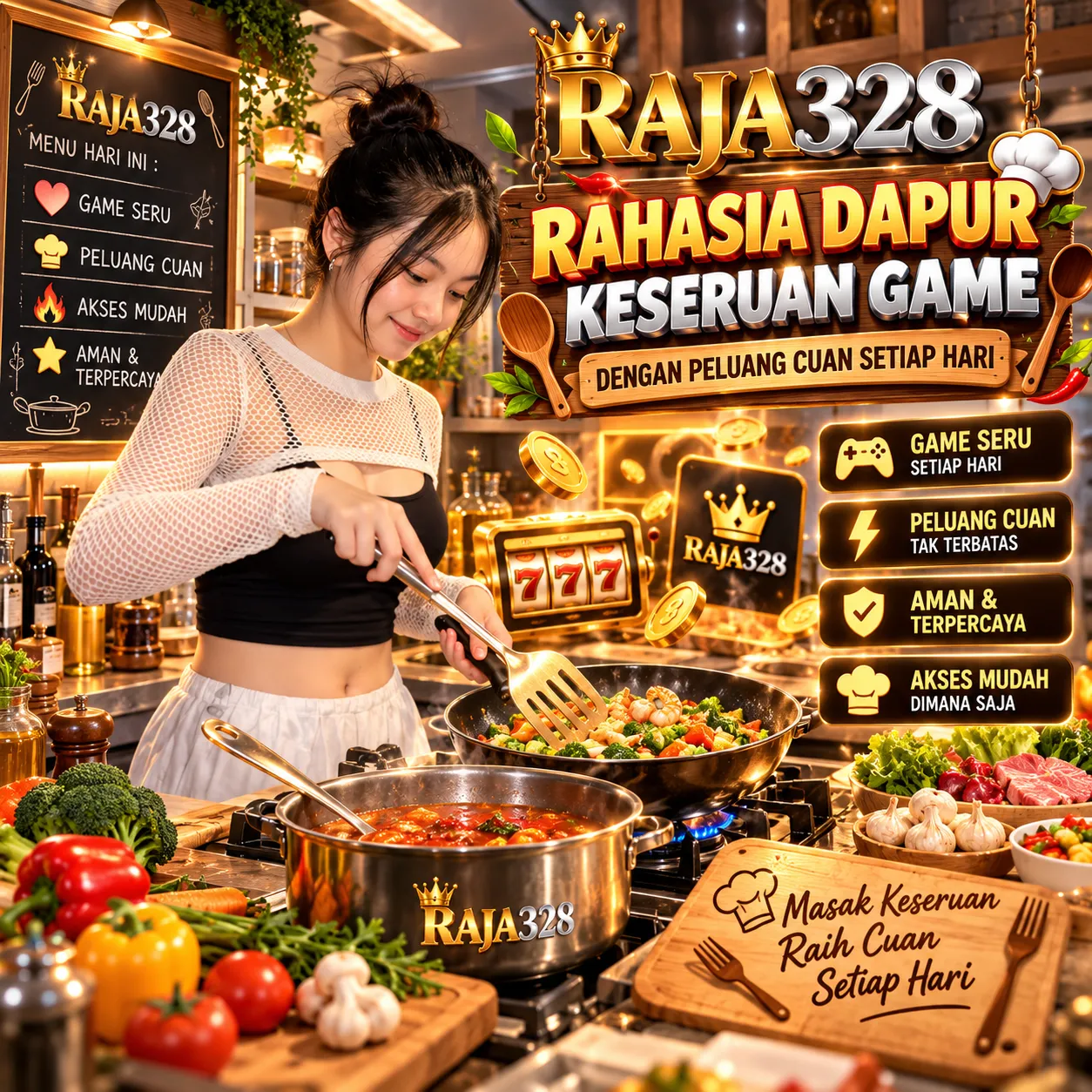 banner RAJA328 - Rahasia Dapur Keseruan Game dengan Peluang Cuan Setiap Hari